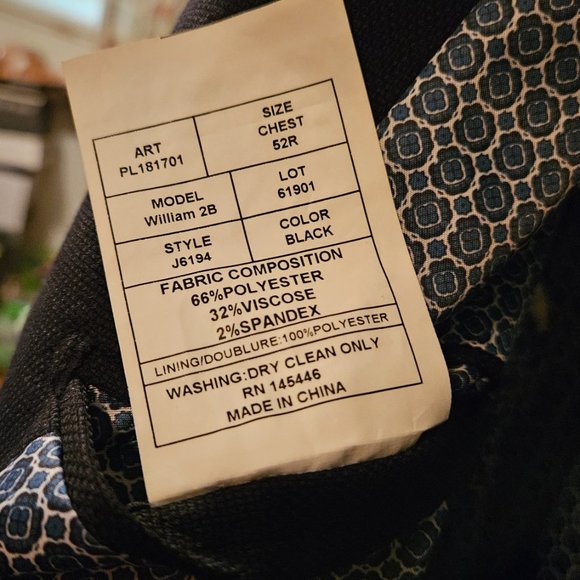 Pierre Laurant Mens Sports Coat/Blazer/Jacket - Picture 7 of 7